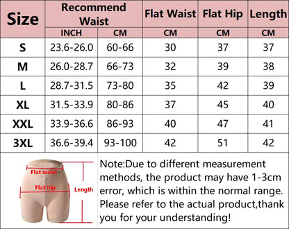 Butt Lifter Shaper Panties Hip Pads Shapewear Push Up Booty Enhancer