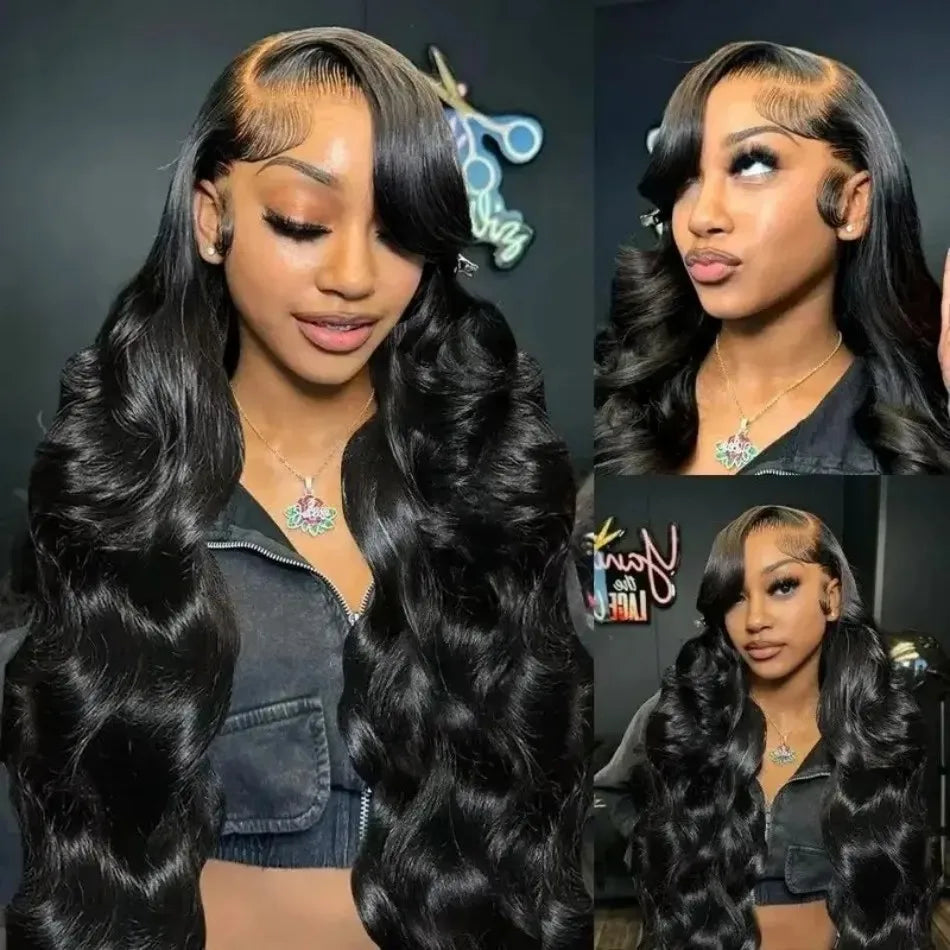 Extra Long Brazilian Body Wave Wig – HD Lace, 250% Density