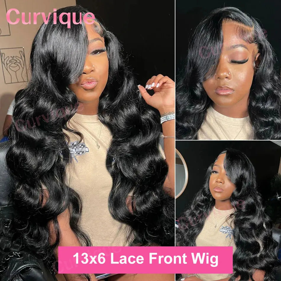 30 Inch Body Wave HD Lace Wig – Glueless, Pre-Plucked Human Hair