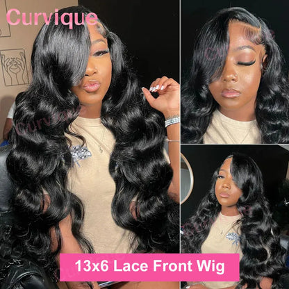 30 Inch Body Wave HD Lace Wig – Glueless, Pre-Plucked Human Hair