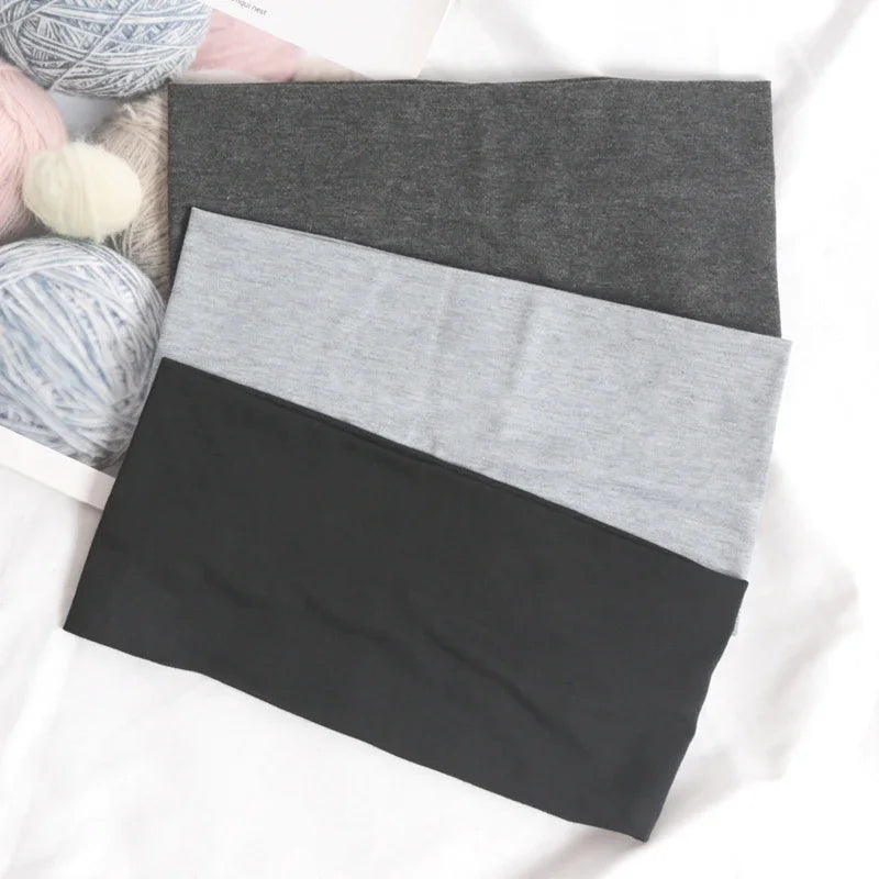 1PC Korean Elastic Headband Running Wide Hair Bands for Women and Men Sport Yoga Hairband Soft Girls Wash Face Makeup Headwrap
