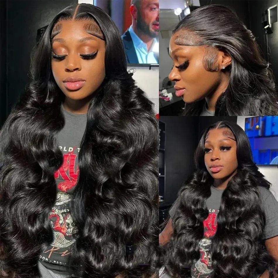 Extra Long Brazilian Body Wave Wig – HD Lace, 250% Density