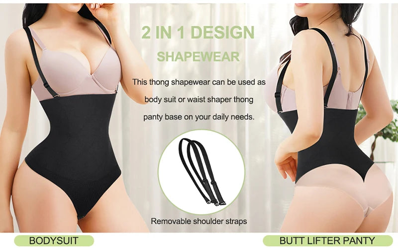 Thong Bodysuit Shapewear Women