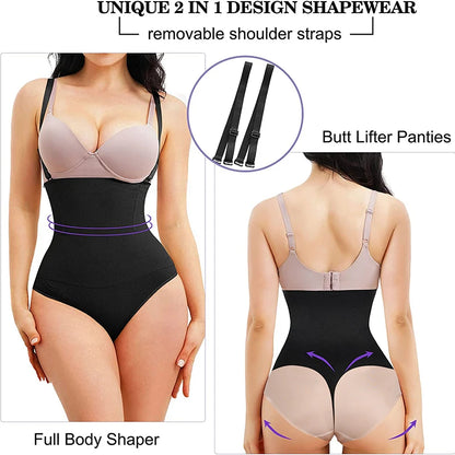 Thong Bodysuit Shapewear Women