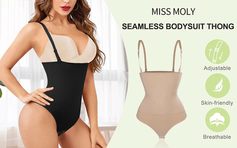 Thong Bodysuit Shapewear Women